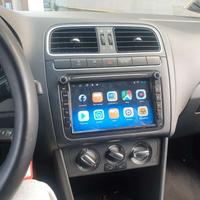 Autoradio 8'' car play Android 13 Per Golf Passat