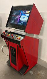 Videogioco cabinato anni ‘80 vintagr