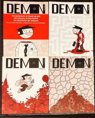 Demon 1-4 Shiga manga maruo kamimura taniguchi