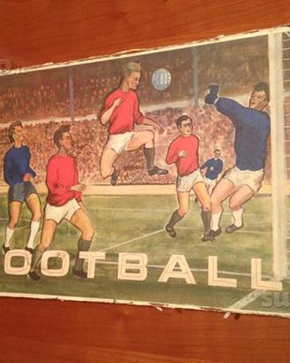 Gioco football anni 80 in latta
