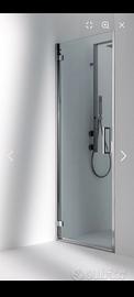 Anta doccia a battente per nicchia
