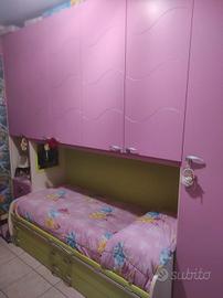 splendida cameretta Moretti compact ragazza