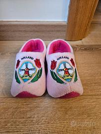 Pantofole rosa in peluche zoccoli ola desi 20-24