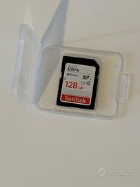 Scheda SD 128gb Sandisk