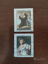 2 francobolli (artisti)