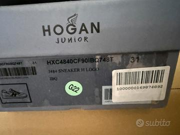 Sneakers hogan bambino taglia 31