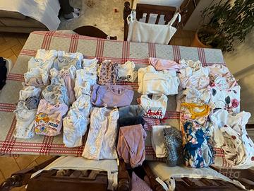 Stock vestiti bambina 9 mesi