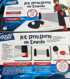 kit ping Dong da tavolo nuovo