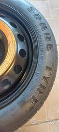 Ruotino di scorta Pirelli T125/80 R15 + cerchio