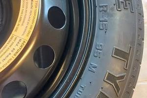 Ruotino di scorta Pirelli T125/80 R15 + cerchio