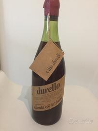 Antica bottiglia vino "Durello" del 1973