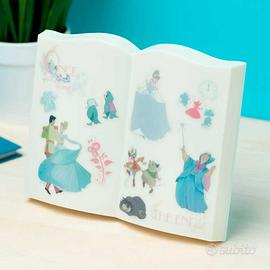 LAMPADA LED DA TAVOLO CINDERELLA BOOK *DISNEY