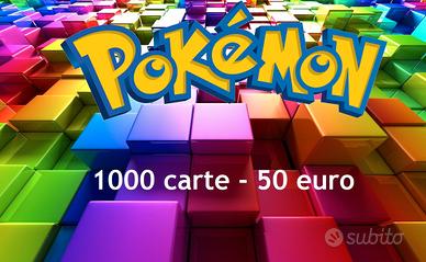 Pokémon GCC: 1000 carte varie, rare normali, altro