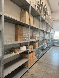 Scaffale industriale metallo usato H310cm