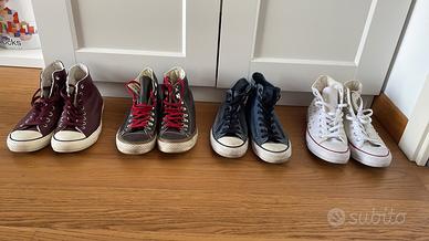 4 paia Converse All Star n.41