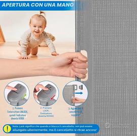 Cancello per cani e bambini