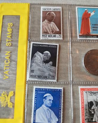 Set francobolli Città del Vaticano