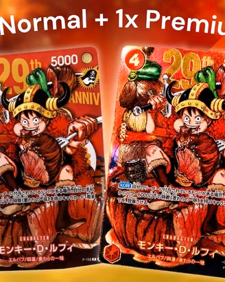 PREORDER Promo One Piece Luffy 29th Anniversary