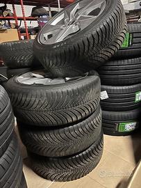 CERHI LEGA ORIGINALI AUDI DA 17+GOMME 4 STAGIONI