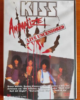 KISS Animalize. Live Uncensored DVD