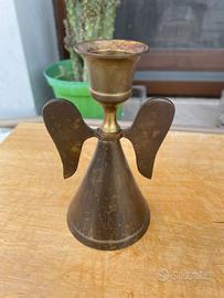 Portacandela in ottone