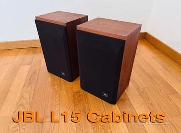 JBL L15  L-15 Coppia Cabinets