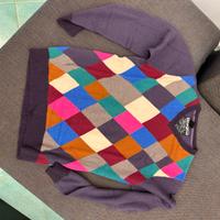 Maglione a rombi