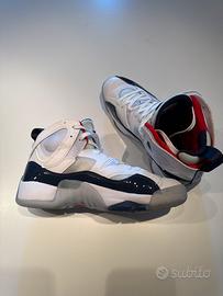 Jordan Jumpman Two Trey white,blue and red