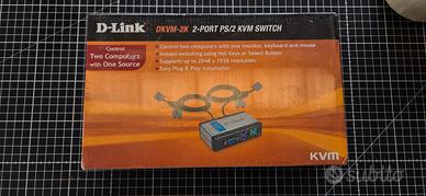 D-Link DKVM-2K Switch KVM 2 Porte PS/2 VGA