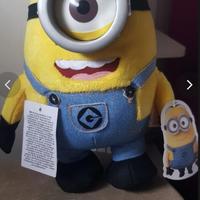 Peluche Minions originale, nuovo con cartellino