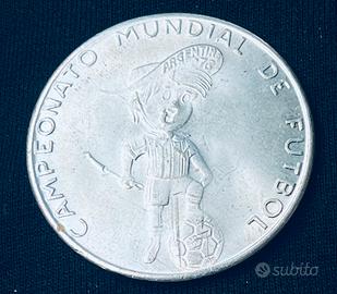 Medaglia Ufficiale Mondiali Calcio Argentina 1978