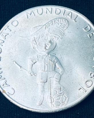 Medaglia Ufficiale Mondiali Calcio Argentina 1978