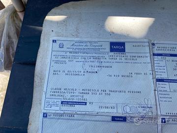 Yamaha XJ 550 - 1983