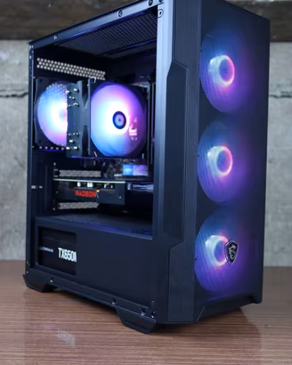 PC GAMING RX 7600 RYZEN 5 5500 32GB RAM