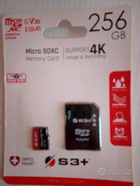Micro SD XC Memory card 256 Gb