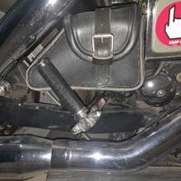 borsetta cuoio per harley dyna