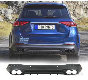 DIFFUSORE MERCEDES GLE W167 AMG 19- LOOK GLE53 NER
