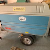 Carrello rimorchio per cani