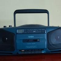 CD stereo radio cassette recorder RCD500 SABA