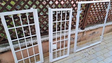 finestra a grate sbarre ferro 100x119