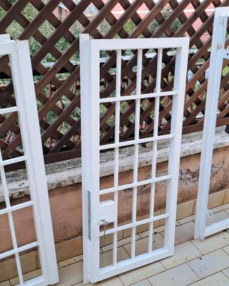 finestra a grate sbarre ferro 100x119