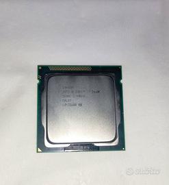 CPU Intel I7 2600k per Desktop.