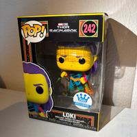 FunkoPop Loki 242 Thor Ragnarok Black Light