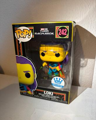 FunkoPop Loki 242 Thor Ragnarok Black Light