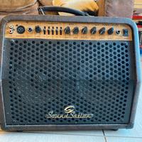 Ampli per chitarra acustica 30W doppio cono 6,5”