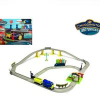 CHUGGINGTON  PISTA TRENI A BATTERIA E VAGONI