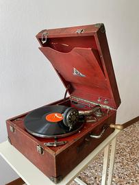 Grammofono vintage funzionante