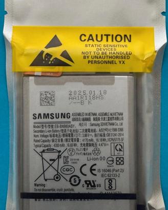 Batteria Originale SAMSUNG Gal. NOTE20 SM-N980F/DS