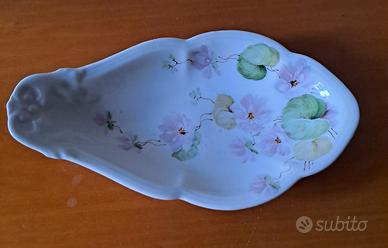 Richard Ginori raviera piattino vintage fiori rosa