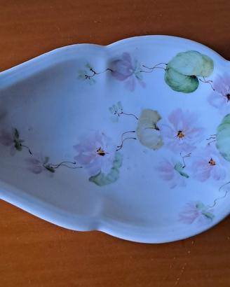 Richard Ginori raviera piattino vintage fiori rosa
